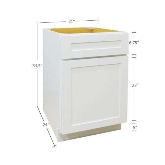 Ντουλάπι βάσης 21 ιντσών