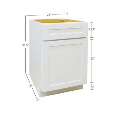 Ντουλάπι βάσης 21 ιντσών