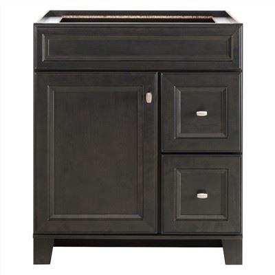 Γκρι νιπτήρας μπάνιου 30 ιντσών